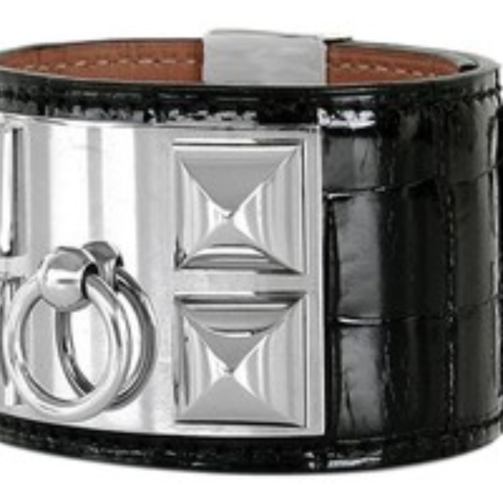 Hermes CDC Bracelet Alligator Collier De Chien Aut - Picture 6 of 6